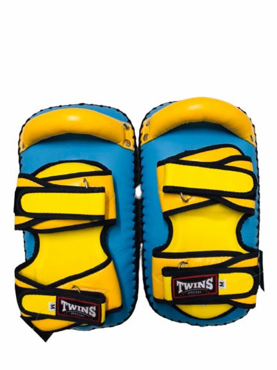 Thai Pads * | Crazy Deals Twins Special Thai Pads Kpl12 Light Blue Yellow