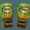 Boxing Gloves * | Clearance Sale Twins Special Boxing Gloves Fbgvl3-7 Fire Green