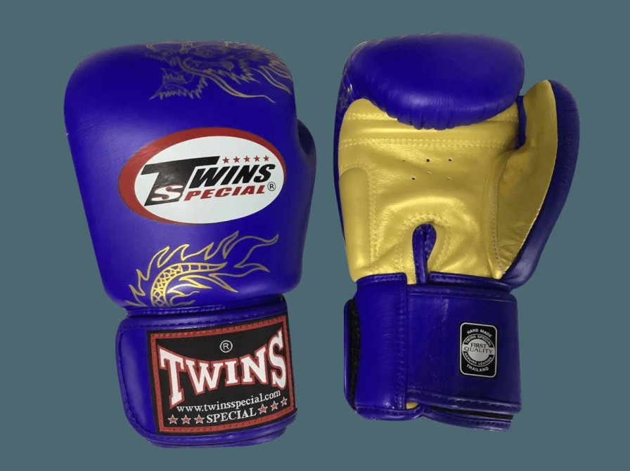 Boxing Gloves * | Clearance Sale Twins Special Boxing Gloves Fbgvl3-6Silver/Blue