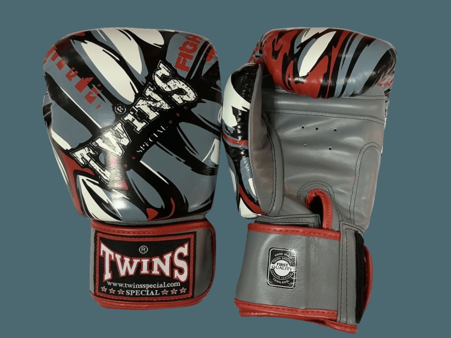 Boxing Gloves * | Lower Price Twins Special Boxing Gloves Fbgvl3-55/Gy Demon