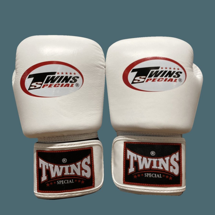 Boxing Gloves * | Discount Twins Special Boxing Gloves Bgvla2 Black White Black White Front