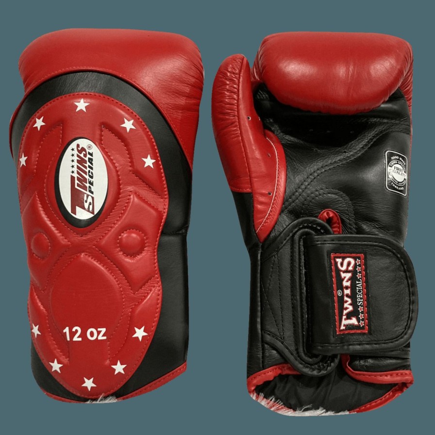 Boxing Gloves * | Special Offers Twins Special Bgvl6 Black Red Mk Boxing Gloves