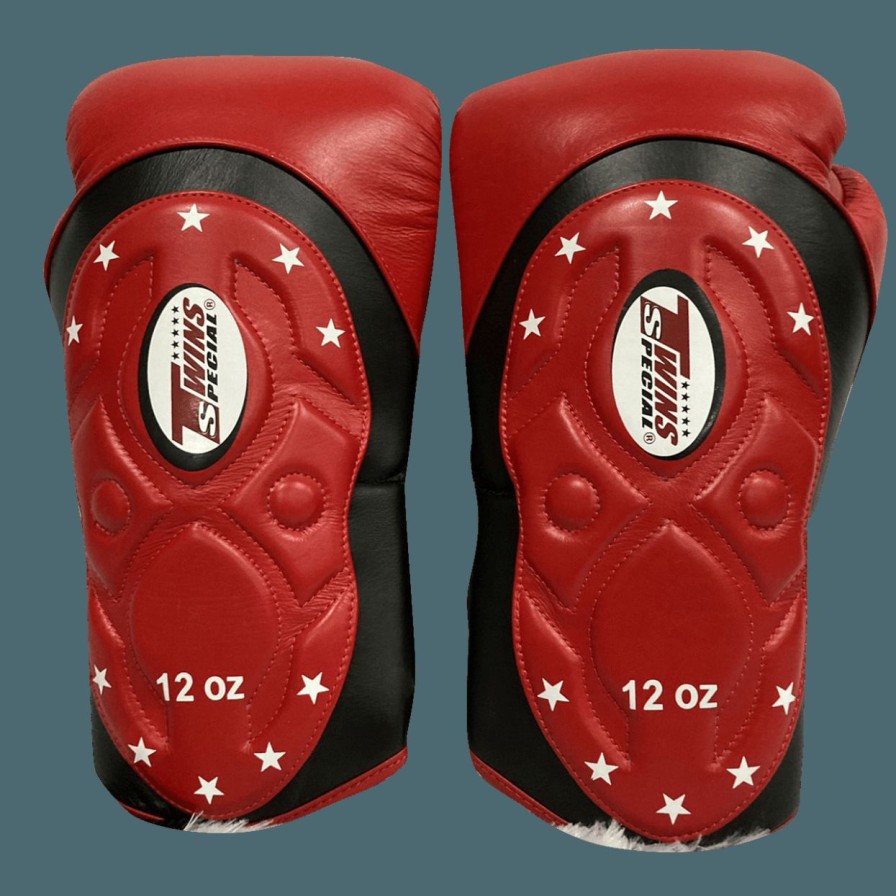 Boxing Gloves * | Special Offers Twins Special Bgvl6 Black Red Mk Boxing Gloves