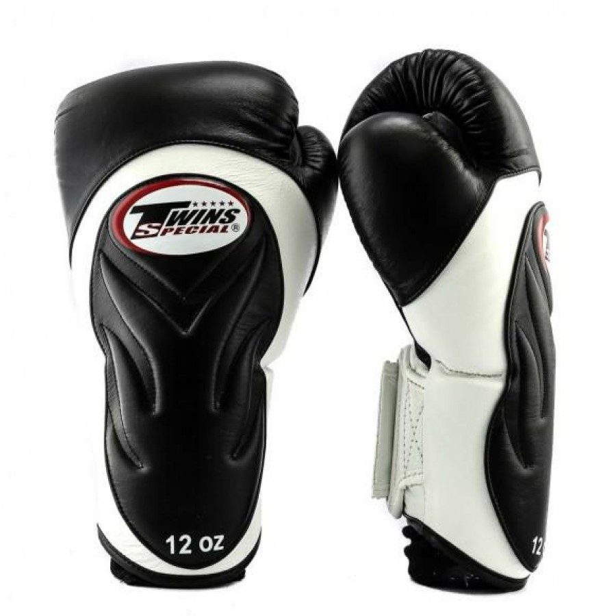 Boxing Gloves * | Closeout Sale Twins Special Bgvl6 White/Black Boxing Gloves