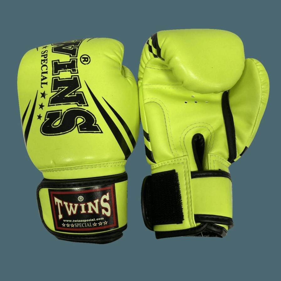 Boxing Gloves * | Cheap Twins Special Boxing Gloves Kids Fbgvsd3-Tw6 Light Green Black