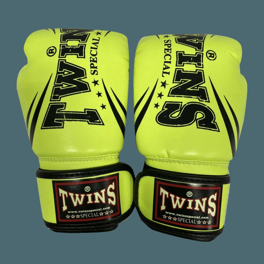 Boxing Gloves * | Cheap Twins Special Boxing Gloves Kids Fbgvsd3-Tw6 Light Green Black