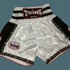 Muay Thai Shorts * | Cheap Twins Special Shorts Tws-928 White Black