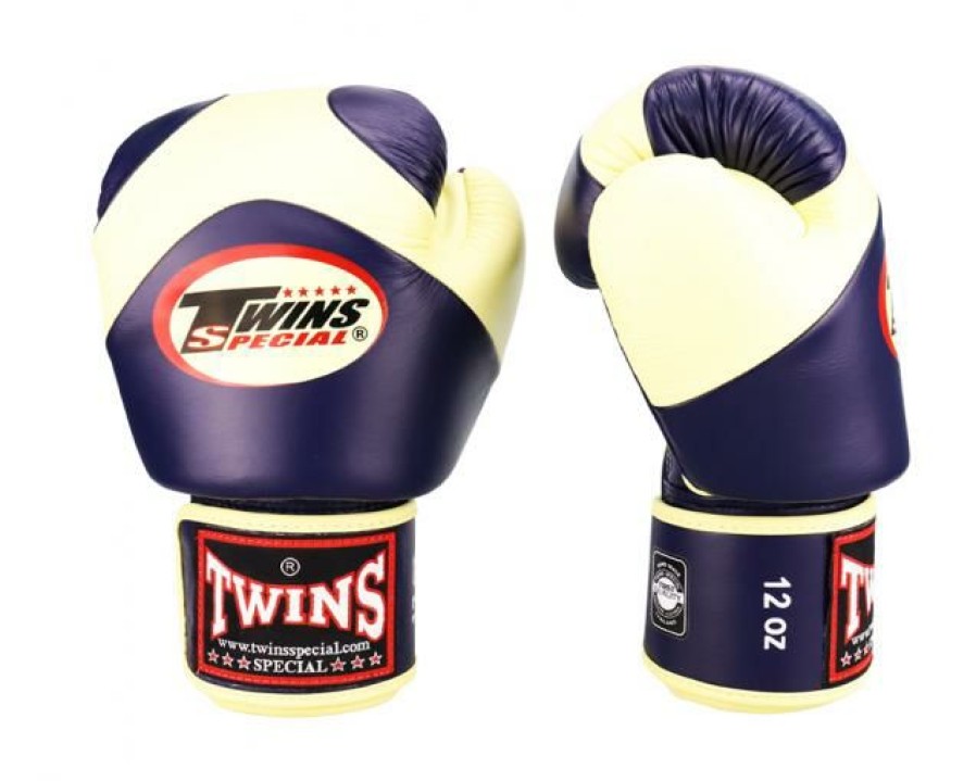 Boxing Gloves * | Fire Sale Twins Special Bgvl13 Navy Blue Vanilla Boxing Gloves