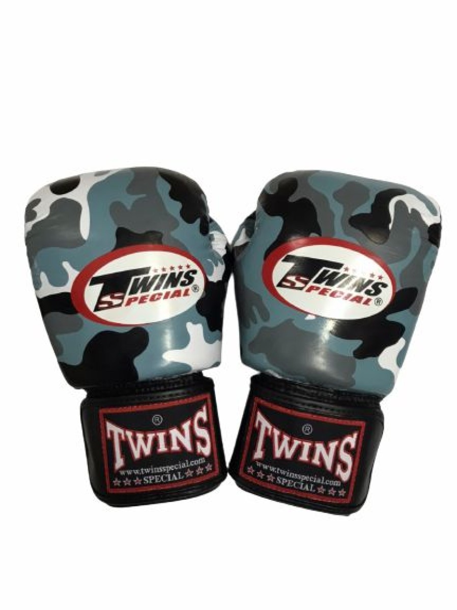 Boxing Gloves * | Special Twins Special Boxing Gloves Fbgvl3 Ar Grey