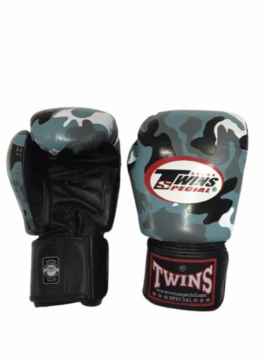 Boxing Gloves * | Special Twins Special Boxing Gloves Fbgvl3 Ar Grey