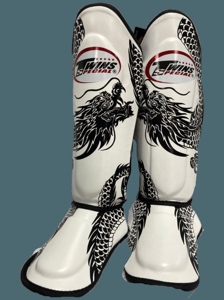 Shinguards * | Best-Selling Twins Special Shinguards Fsgl10-49 White/Black