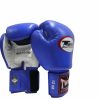 Boxing Gloves * | Promotions Twins Special Boxing Gloves Bgvla2-3T Air Flow Wh/Bu/Bk/Bk Blue Front