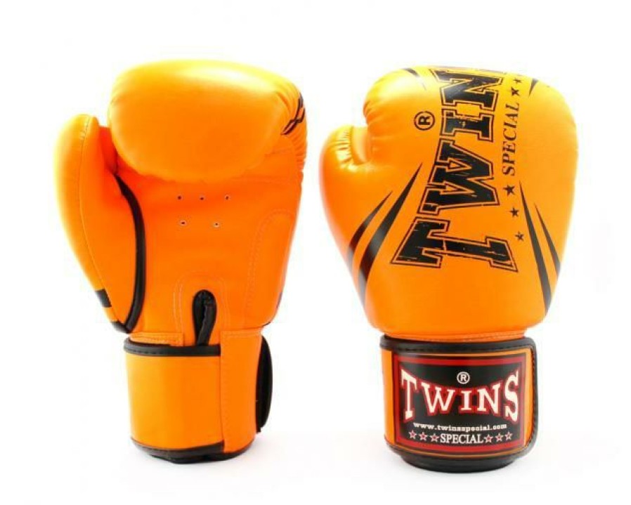 Boxing Gloves * | Fire Sale Twins Special Boxing Gloves Fbgvs3-Tw6 Orange