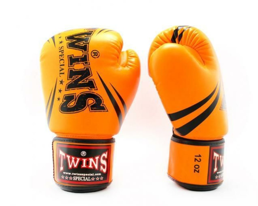 Boxing Gloves * | Fire Sale Twins Special Boxing Gloves Fbgvs3-Tw6 Orange