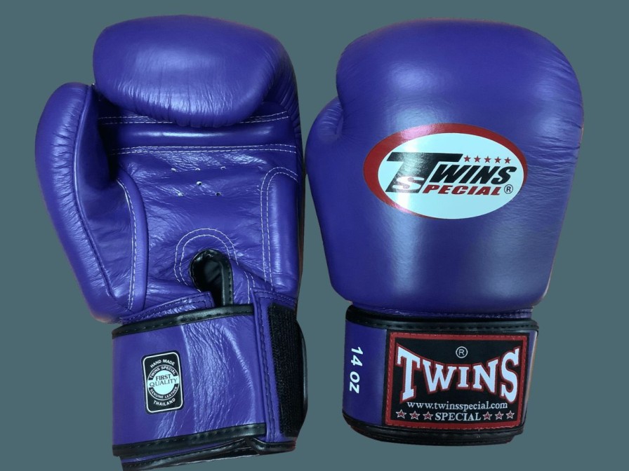 Boxing Gloves * | Best Sale Twins Special Bgvl3 Dark Purple Boxing Gloves