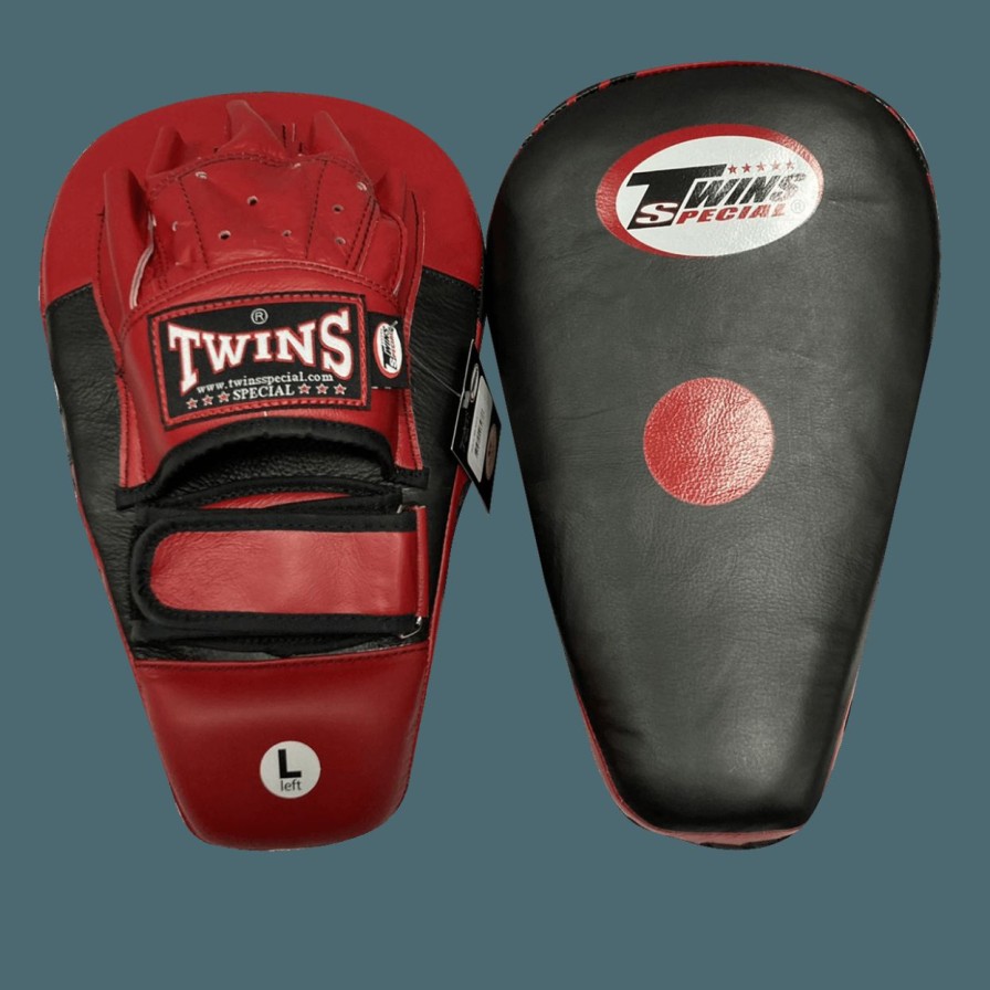 Focus Mitts * | Best-Selling Twins Special Focus Mitts Pml21 Black Red