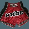 Muay Thai Shorts * | Hot Sale Twins Special Shorts T-22 Mr/Bk