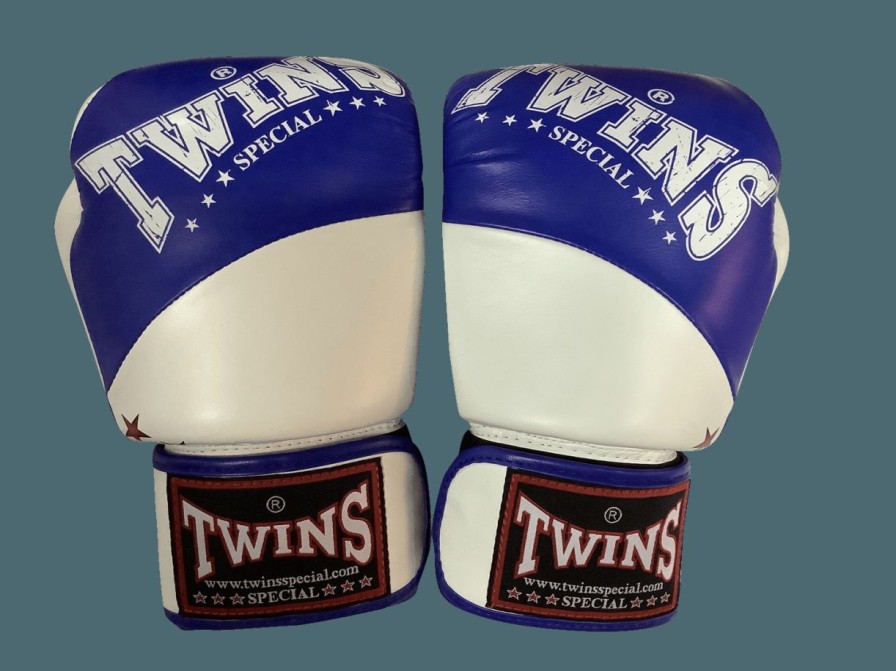 Boxing Gloves * | Clearance Sale Twins Special Boxing Gloves Bgvl10 Blue/White