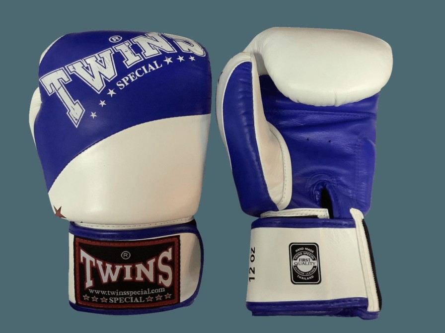 Boxing Gloves * | Clearance Sale Twins Special Boxing Gloves Bgvl10 Blue/White