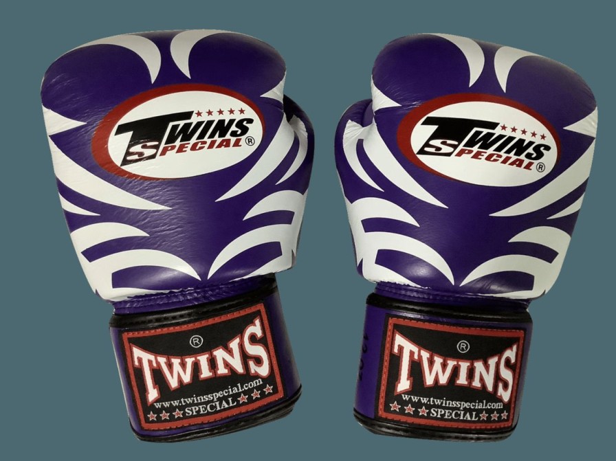 Boxing Gloves * | Hot Sale Twins Special Boxing Gloves Fbgvl3-9 Purple/White