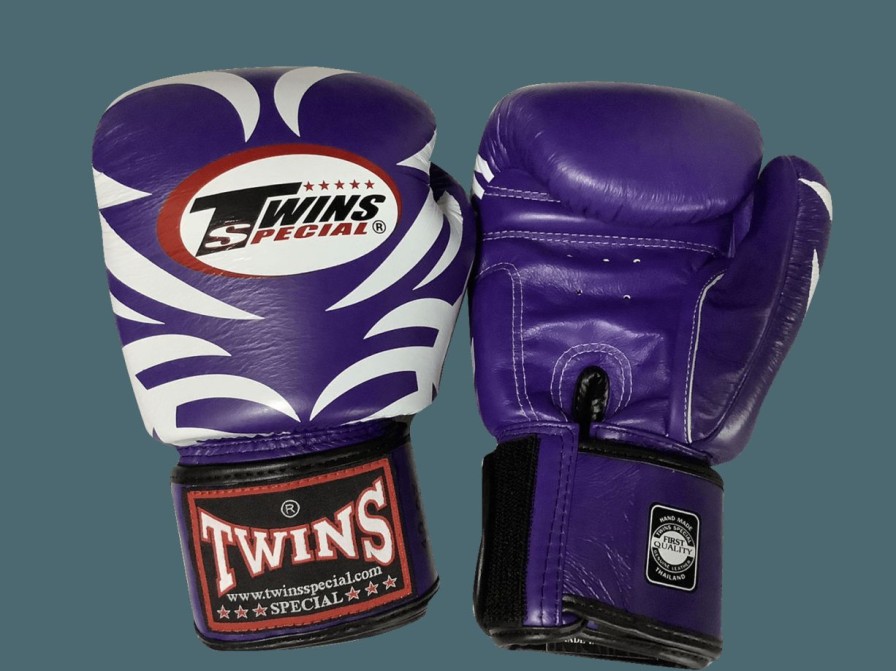 Boxing Gloves * | Hot Sale Twins Special Boxing Gloves Fbgvl3-9 Purple/White