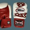 Boxing Gloves * | Fashionable Twins Special Boxing Gloves Fbgvl3-28 White/Red