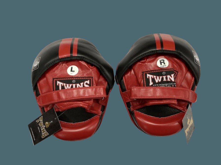 Focus Mitts * | Promotions Twins Special Focus Mitts Pml14 Black Red