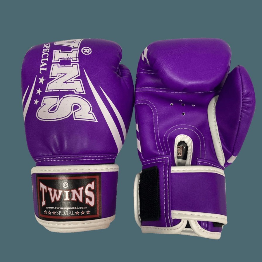 Boxing Gloves * | Special Offers Twins Special Boxing Gloves Kids Fbgvsd3-Tw6 Purple Black