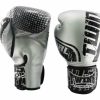 Boxing Gloves * | Special Offers Twins Special Fbgvs12-Tw7 Black Silver Boxing Gloves