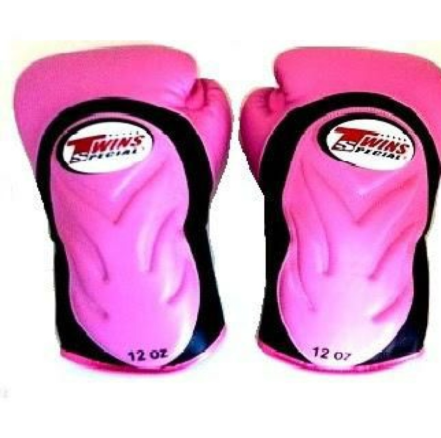 Boxing Gloves * | Promotions Twins Special Bgvl6 Black/Pink Boxing Gloves