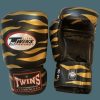 Boxing Gloves * | Special Offers Twins Special Boxing Gloves Fbgvl3-2G Zebra Black/Gold