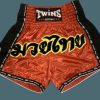 Muay Thai Shorts * | Lower Price Twins Special Shorts T-22 Rd/Bk