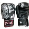 Boxing Gloves * | Hot Sale Twins Special Fbgvl3-49 Silver/Black Boxing Gloves