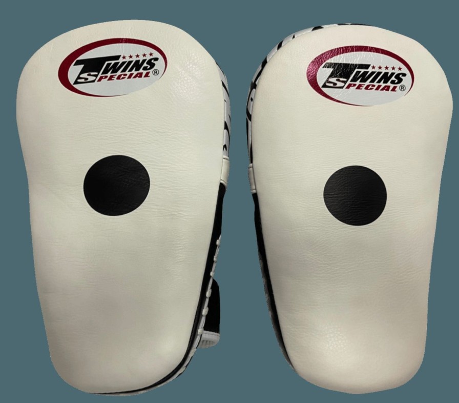 Thai Pads * | Best-Selling Twins Special Muay Thai Pads Pml19 White