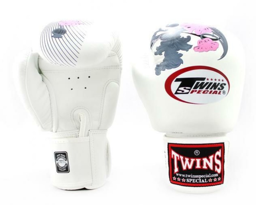 Boxing Gloves * | Cheap Twins Special Boxing Gloves Fbgvl3-13 White