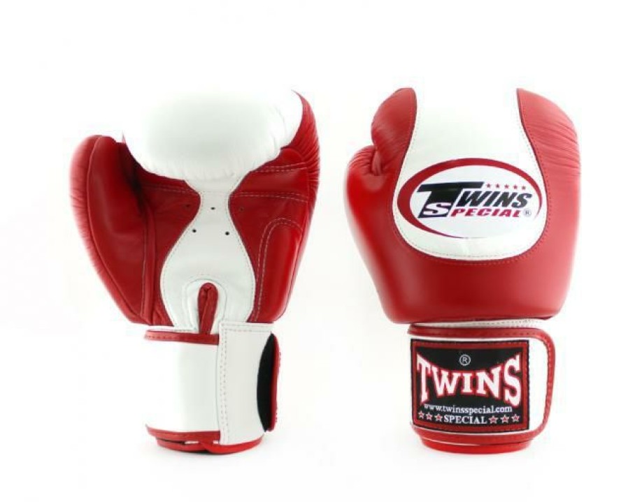 Boxing Gloves * | Clearance Sale Twins Special Boxing Gloves Bgvl9 White/Red