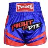 Muay Thai Shorts * | Less Expensive Twins Special Shorts Tbs-Fod Bu/Rd