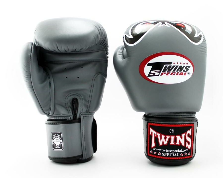 Boxing Gloves * | Hot Sale Twins Special Boxing Gloves Fbgvl3-25 Grey