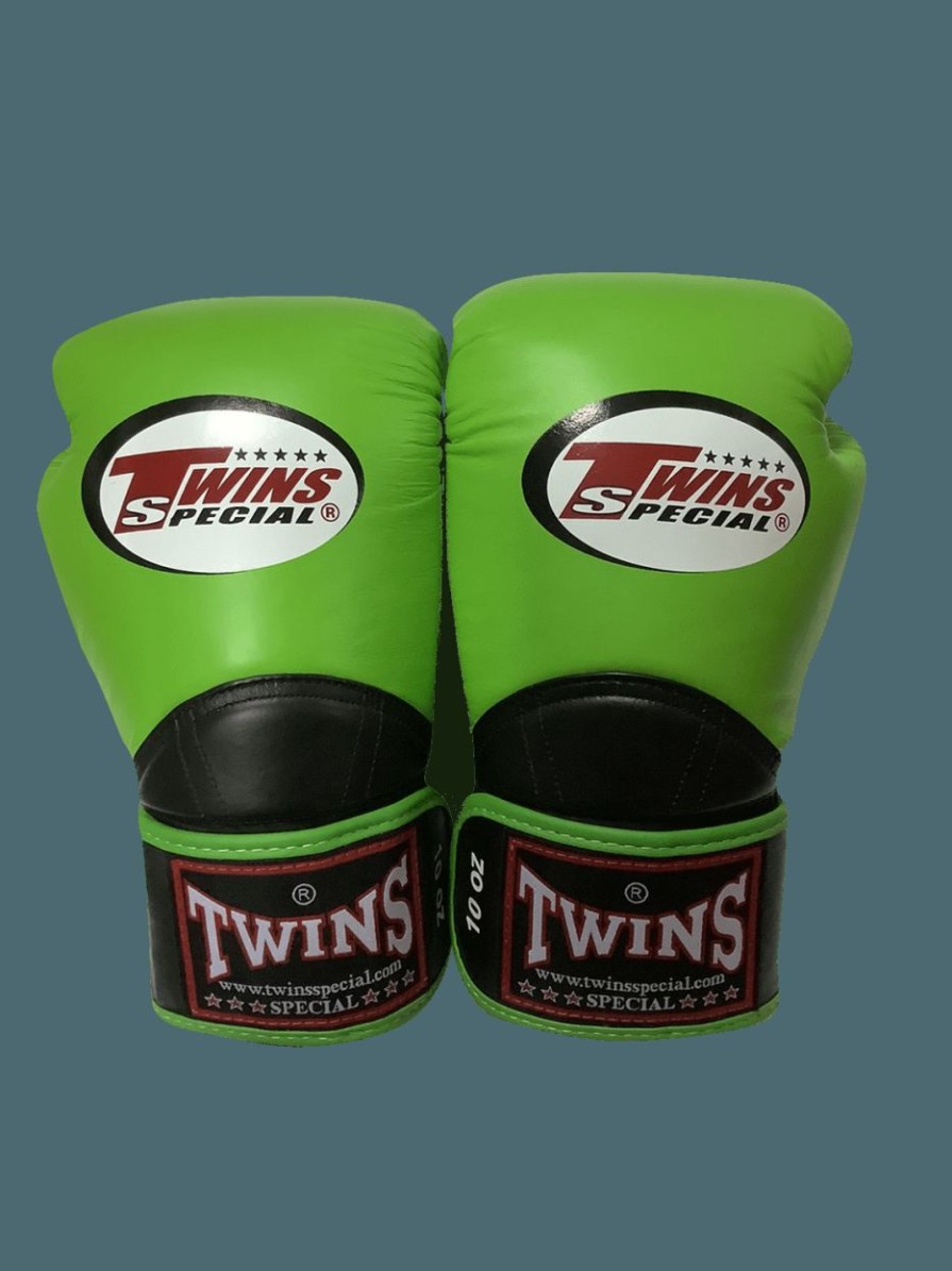 Boxing Gloves * | Special Offers Twins Special Boxing Gloves Bgvl11 Green/Black