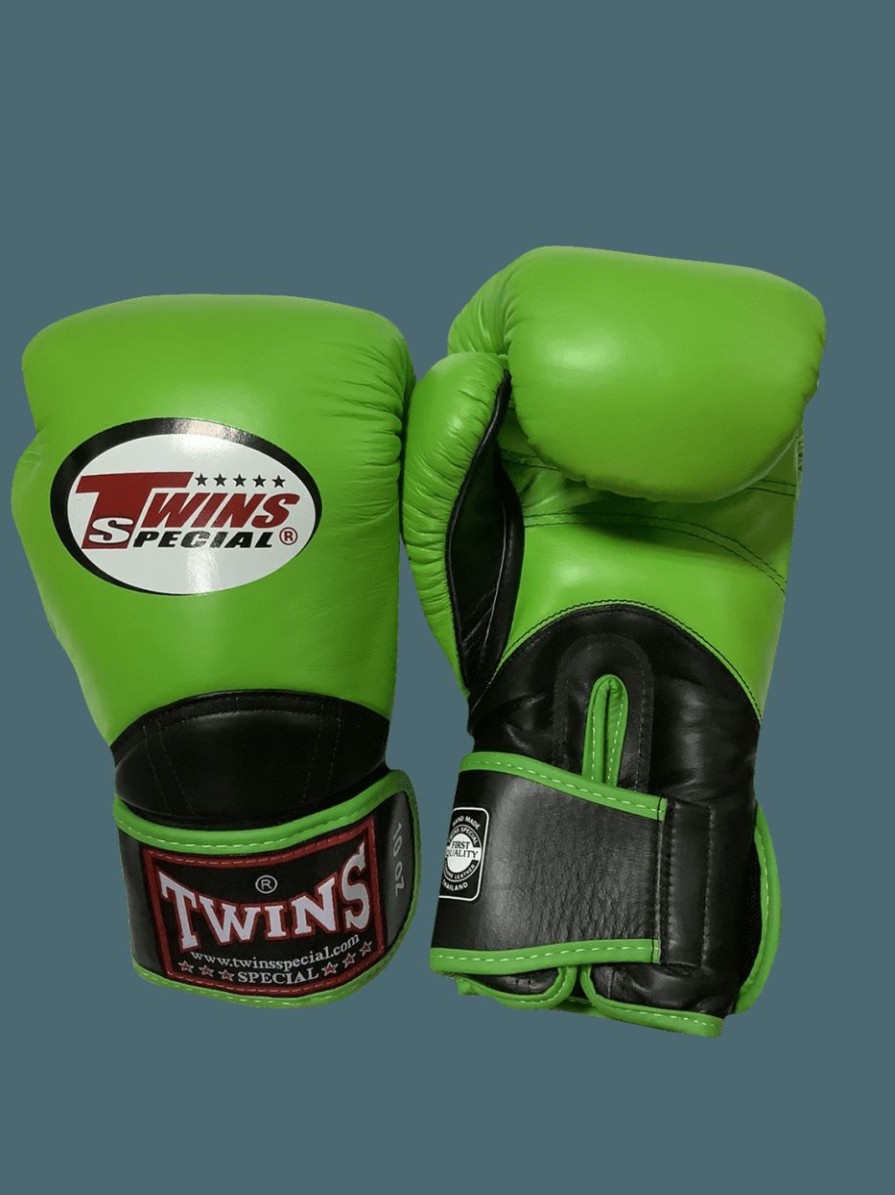 Boxing Gloves * | Special Offers Twins Special Boxing Gloves Bgvl11 Green/Black