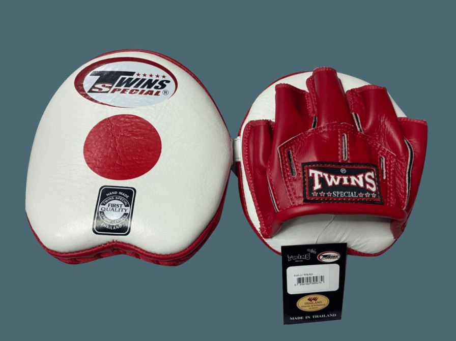 Focus Mitts * | Limit Offer Twins Special Focus Mitts Pml13 White Red