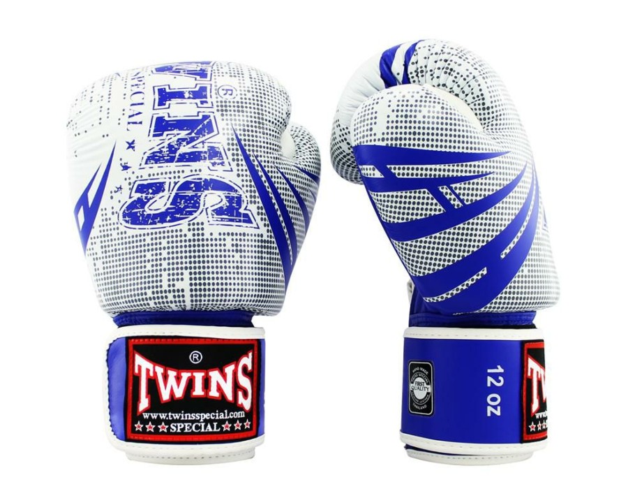 Boxing Gloves * | Closeout Sale Twins Special Fbgvl3-Tw5 Blue/White Boxing Gloves