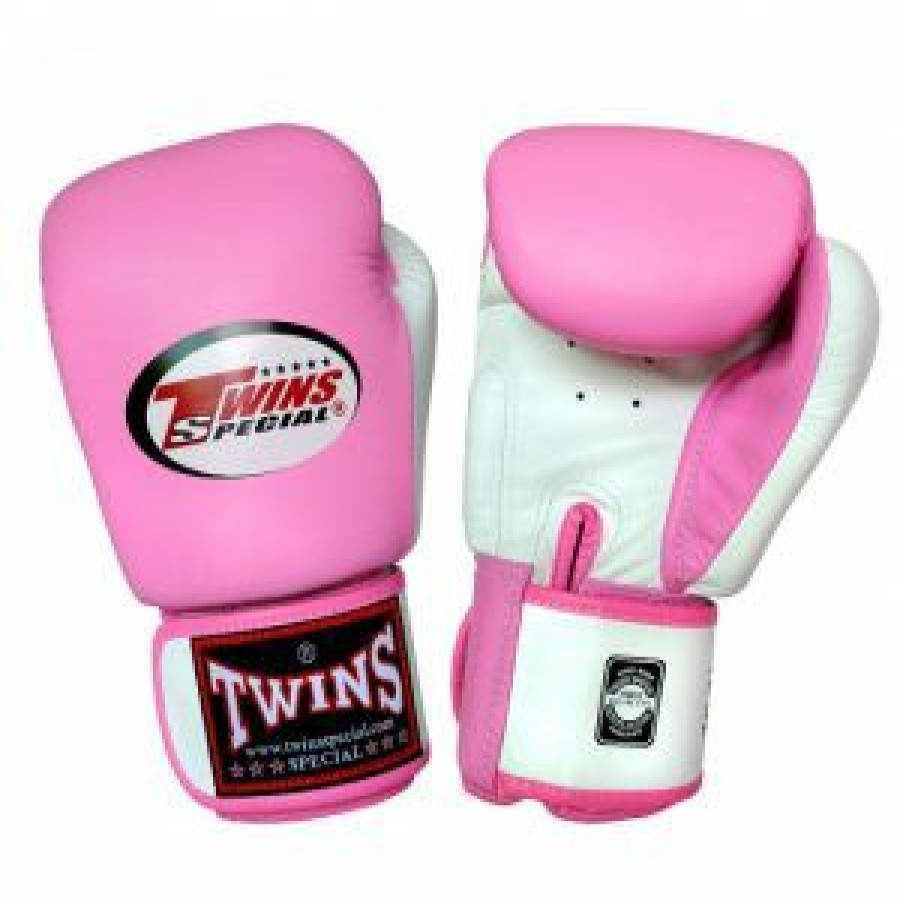 Boxing Gloves * | Closeout Sale Twins Special Boxing Gloves Bgvl3-3T Wh/Pk Pink Front