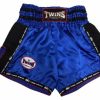 Muay Thai Shorts * | Special Offers Twins Special Shorts Tws-922 Blue