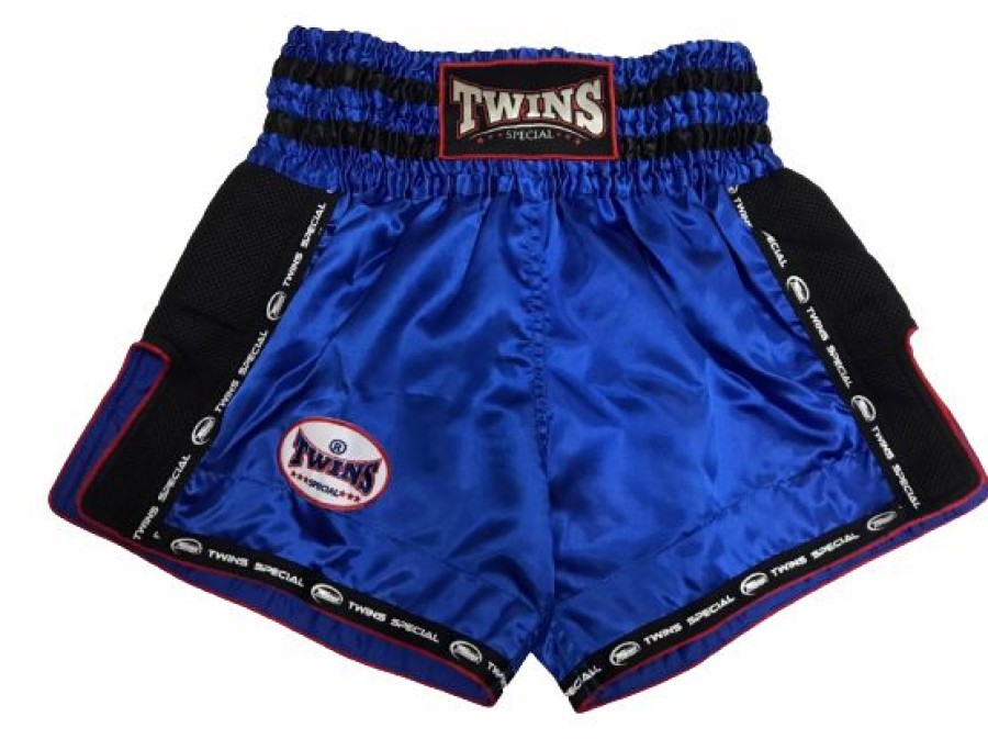 Muay Thai Shorts * | Special Offers Twins Special Shorts Tws-922 Blue