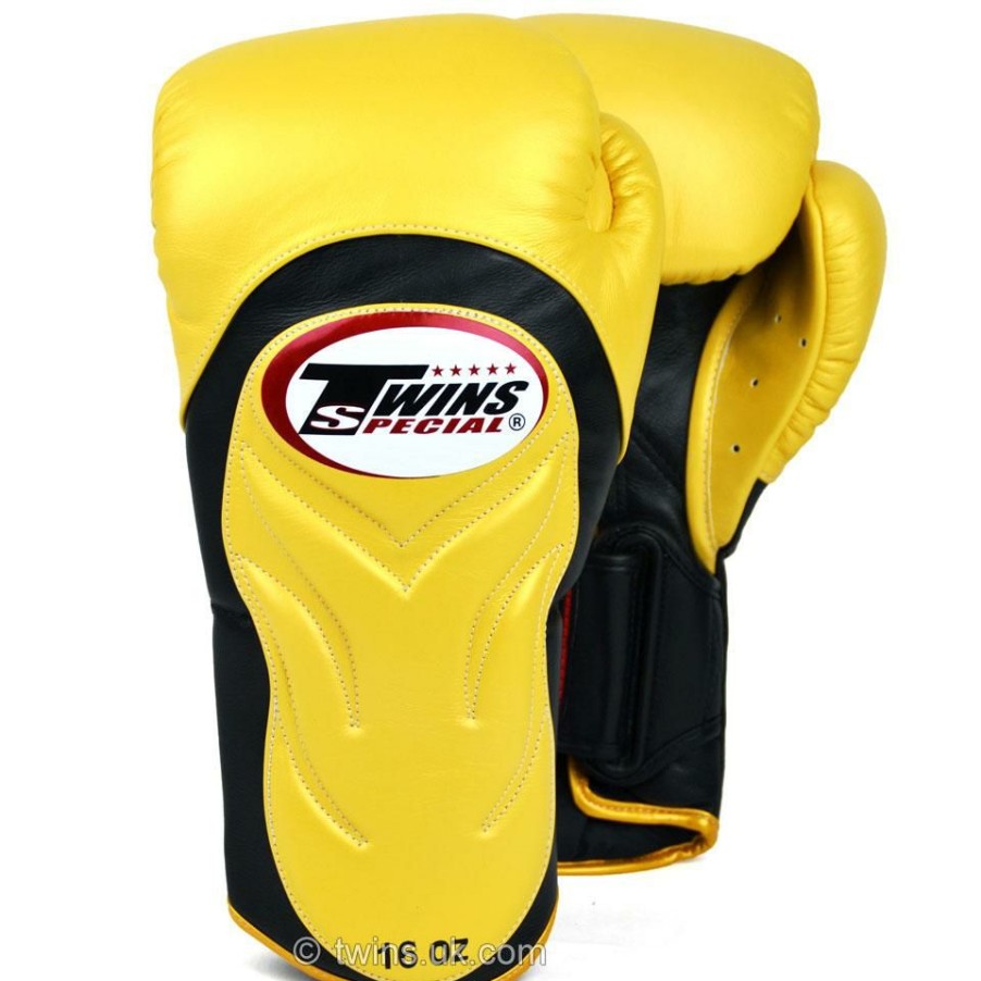 Boxing Gloves * | Less Expensive Twins Special Bgvl6 Black/Gold Boxing Gloves