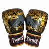 Boxing Gloves * | Fire Sale Twins Special Gloves Fbgvl3-52 Black Gold