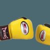 Boxing Gloves * | Clearance Sale Twins Special Boxing Gloves Bgvla2 Air Flow Bk/Ye/Bk Yellow Front