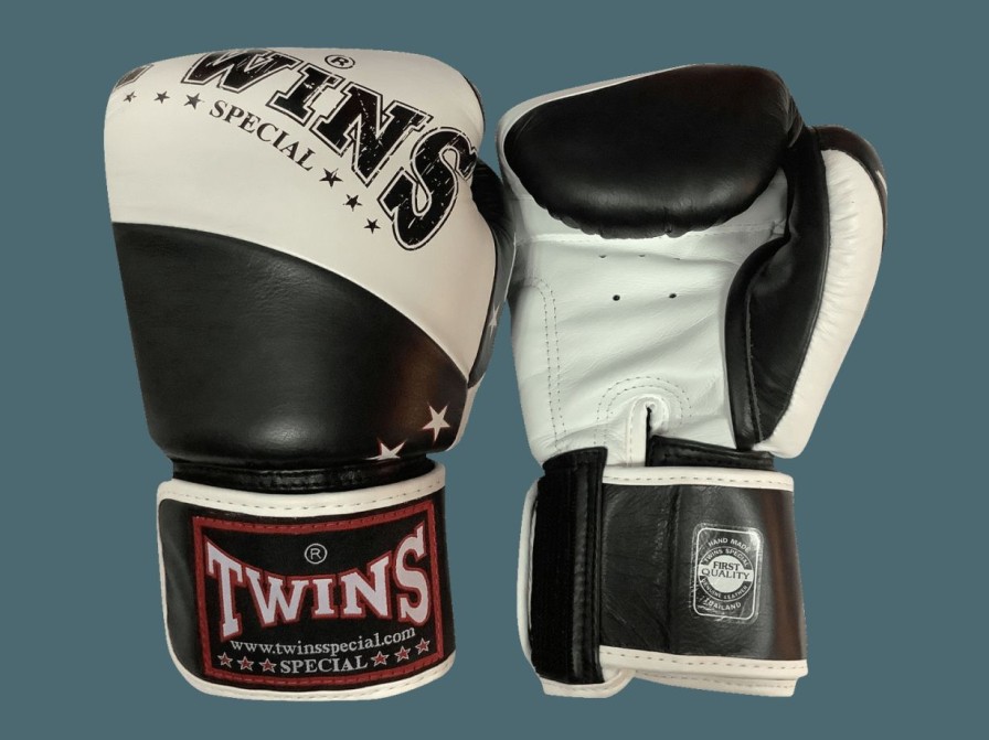 Boxing Gloves * | Fire Sale Twins Special Boxing Gloves Bgvl10 White/Black