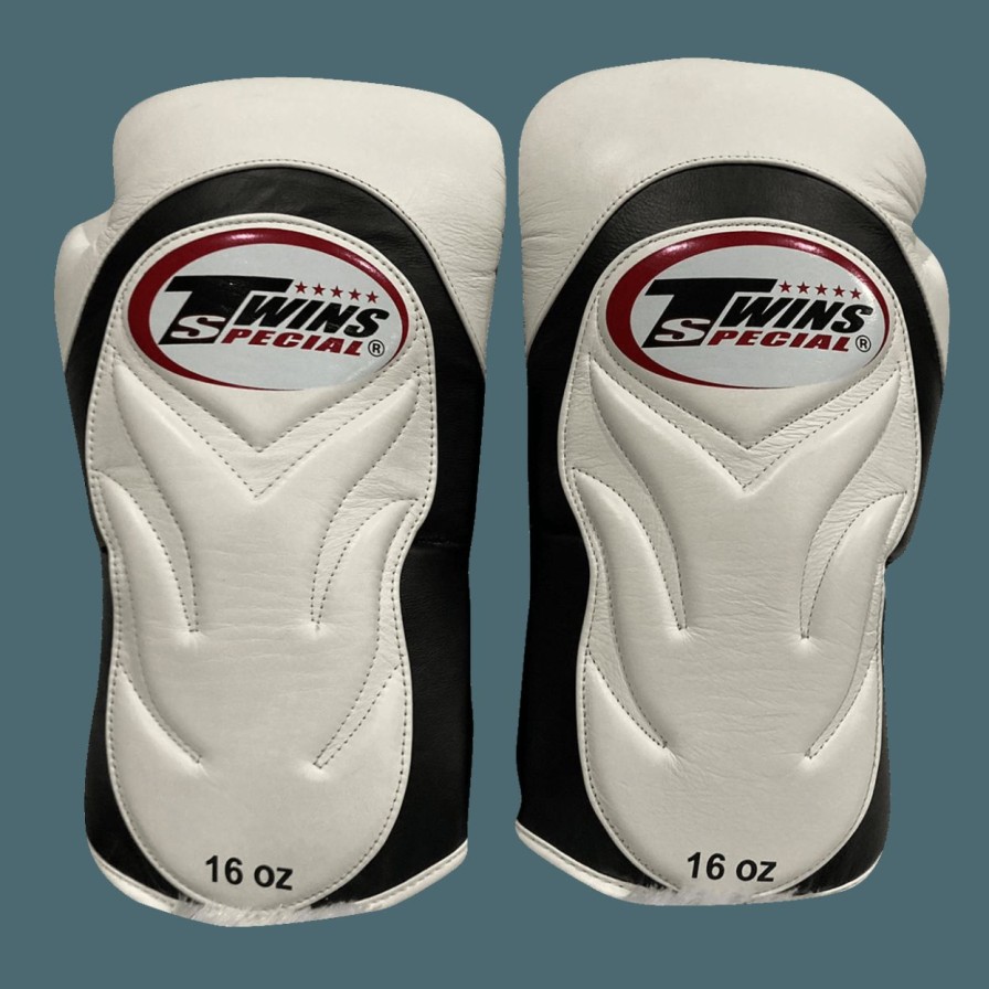 Boxing Gloves * | Best-Selling Twins Special Boxing Gloves Bgvl6 Black White